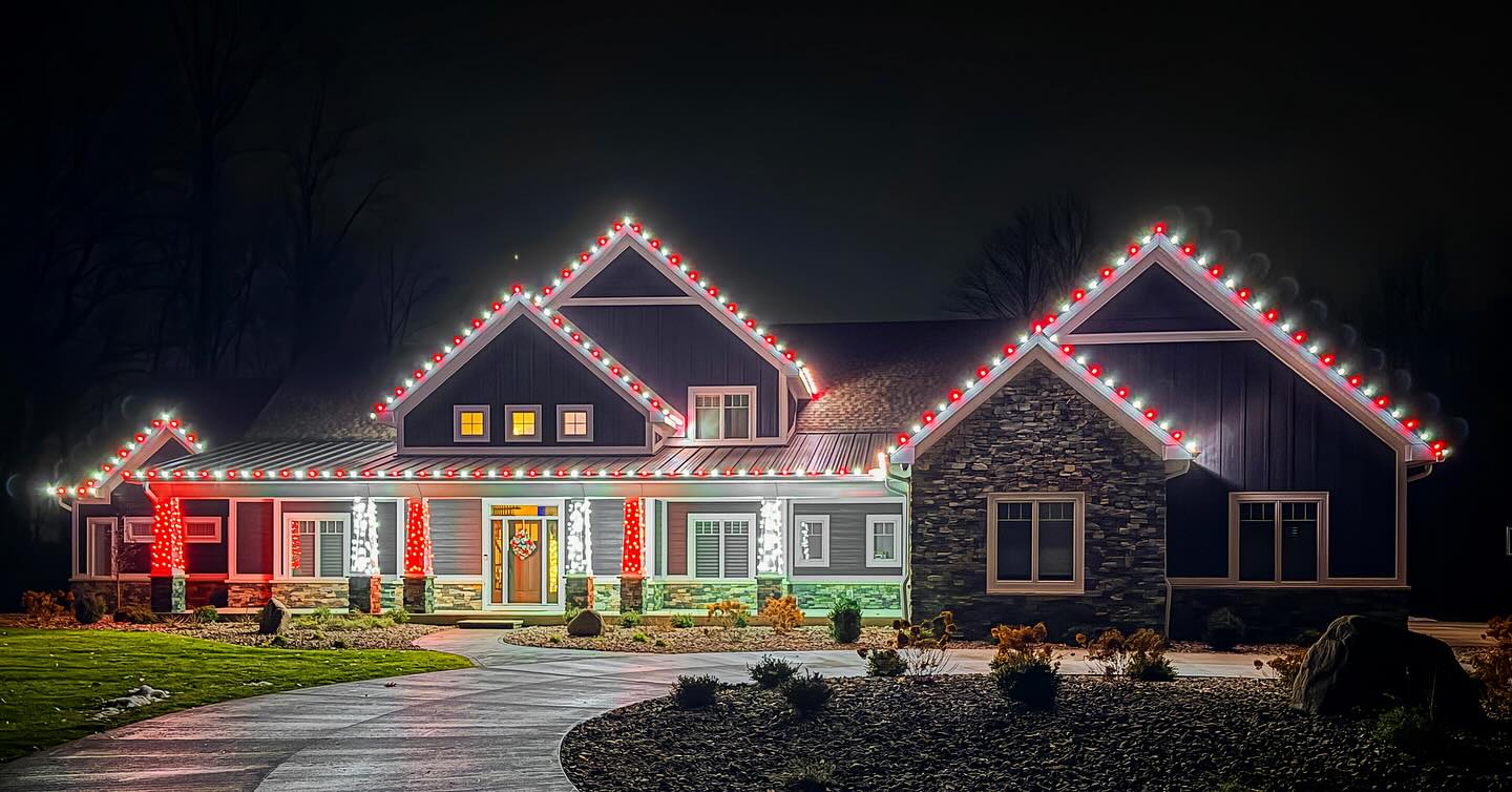 Christmas Light Installation