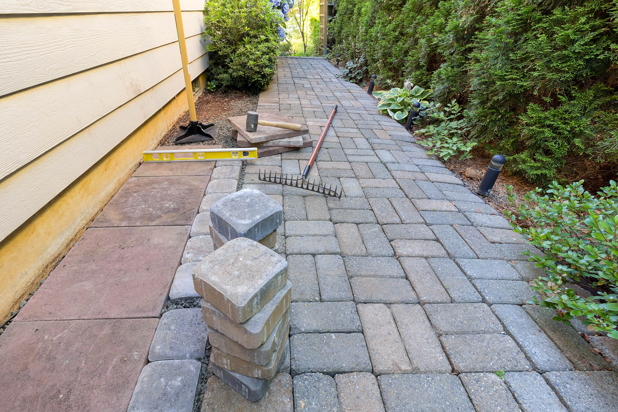Hardscaping example 2