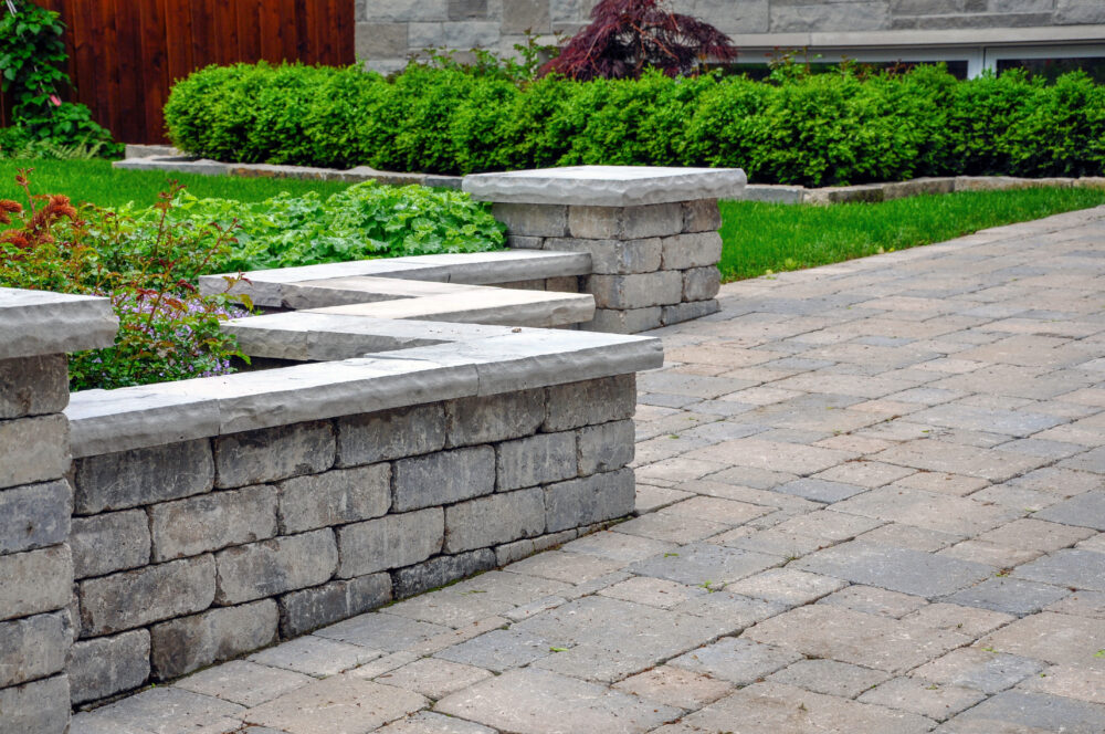 Hardscaping example 4