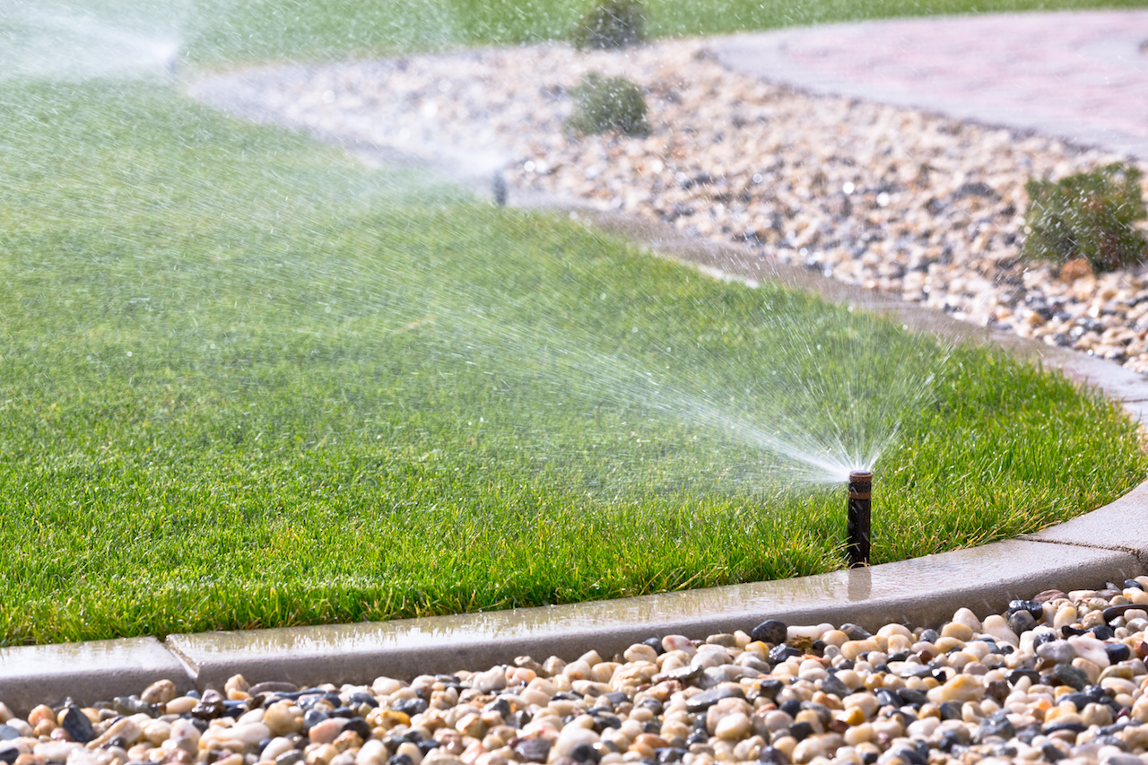 Irrigation System Installation example 1