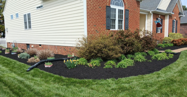 Mulch Installation example 3
