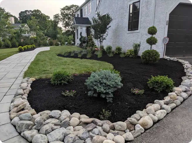 Mulch Installation example 4