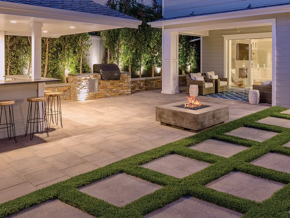 Patio Installation example 5